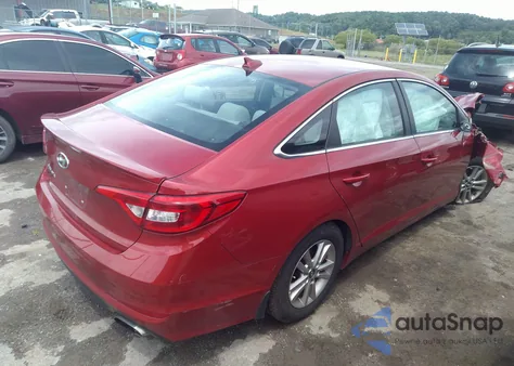 2017 Hyundai Sonata Se z USA, uszkodzony, nr VIN 5NPE24AF3HH580997